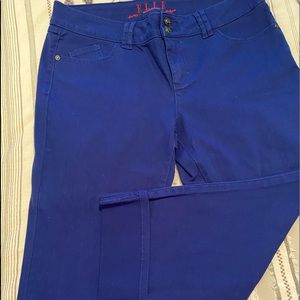 Elle denim capris